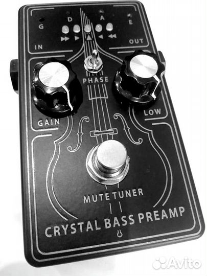 Предусилитель для контрабаса CrystalBass