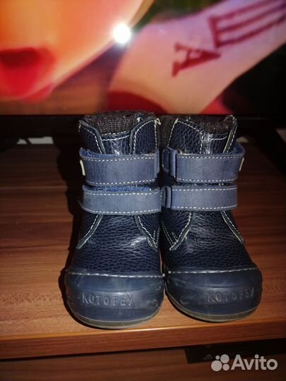 Ботинки демисезонные для мальчика 21 размер
