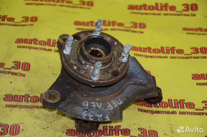 Поворотный кулак передний левый Chevrolet Aveo