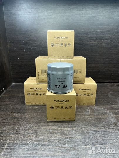 Фильтр масляный VW Polo 2015- Skoda Rapid