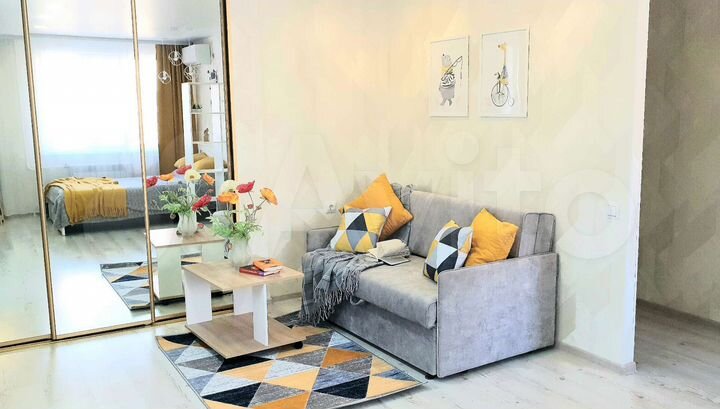 1-к. квартира, 34 м², 6/9 эт.