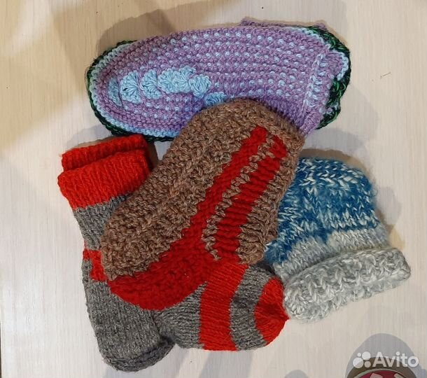 Носки вязаные детские