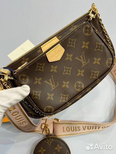 Louis Vuitton Multi Pochette женская сумка