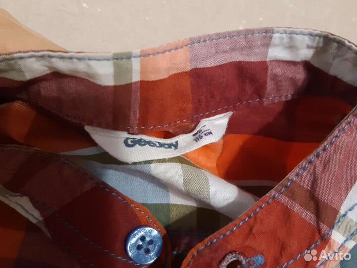 Рубашки детские kiabi 92/98 см/116см