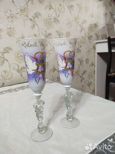 Фужеры для молодоженов, Свадебные бокалы