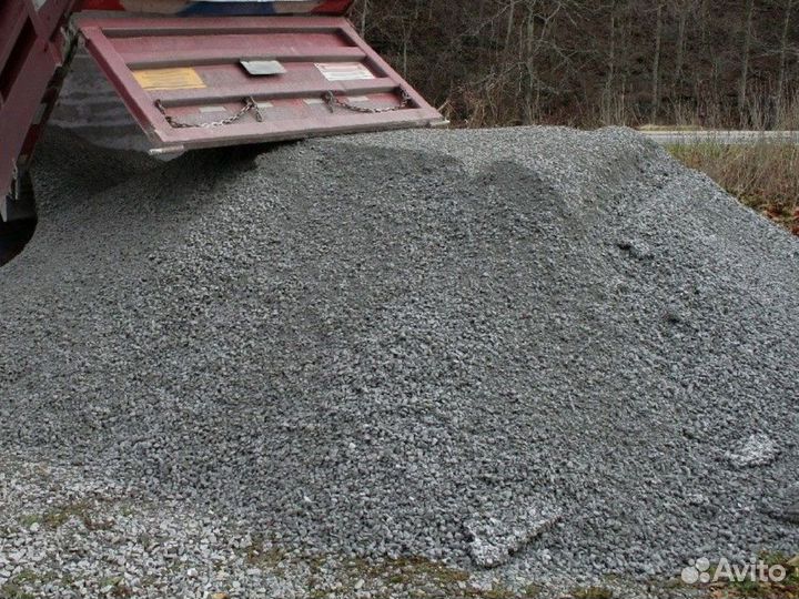Щебень \ Песок \ Земля гравийный от 3кубов