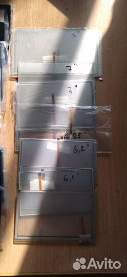 Сенсор тачскрин дисплей для автомагнитол 2din