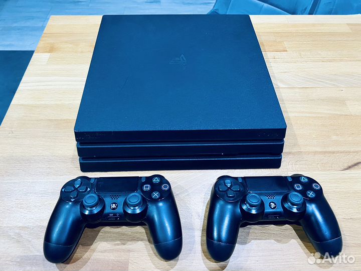 PS4 Pro 2Tb / 500 игр / 2 геймпада / FIFA 23