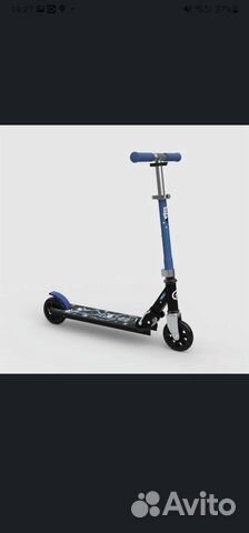 Самокат для детей синий MID 1 robot oxelo