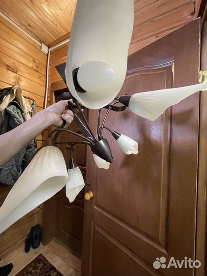 Люстра потолочная в готическом стиле