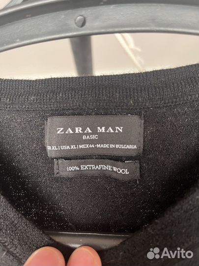 Свитер zara шерстяной