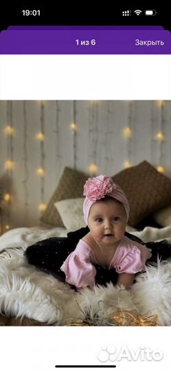 Тюрбан для девочки 44-48