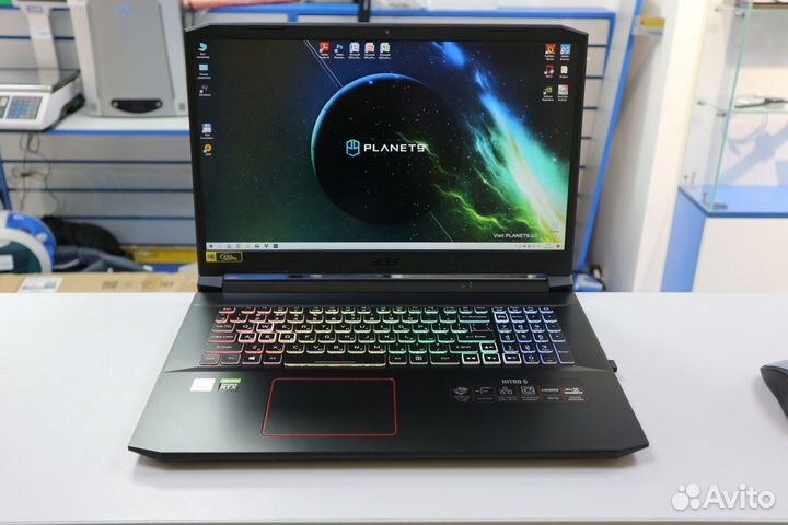 Acer Nitro 17ка игровая /RTX 3060 95w/512ssd/120Hz