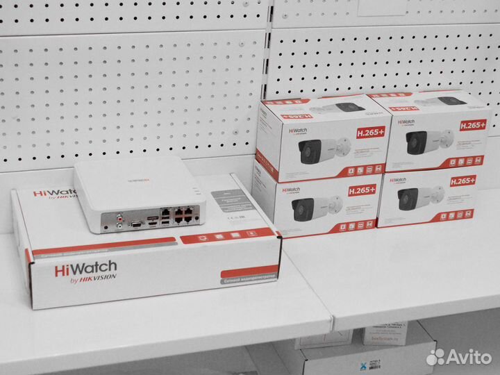 Уличные ip-видеокамеры 2Mpx + регистратор