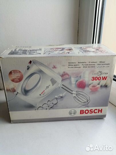 Блендер погружной Bosch clevermixx