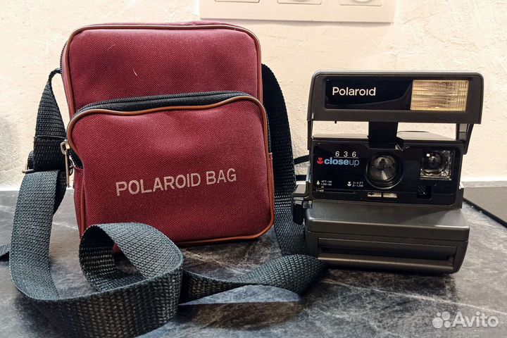 Polaroid 600 + фотосумка