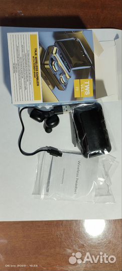 Беспроводные наушники TWS F9 V 5.1 + PowerBank