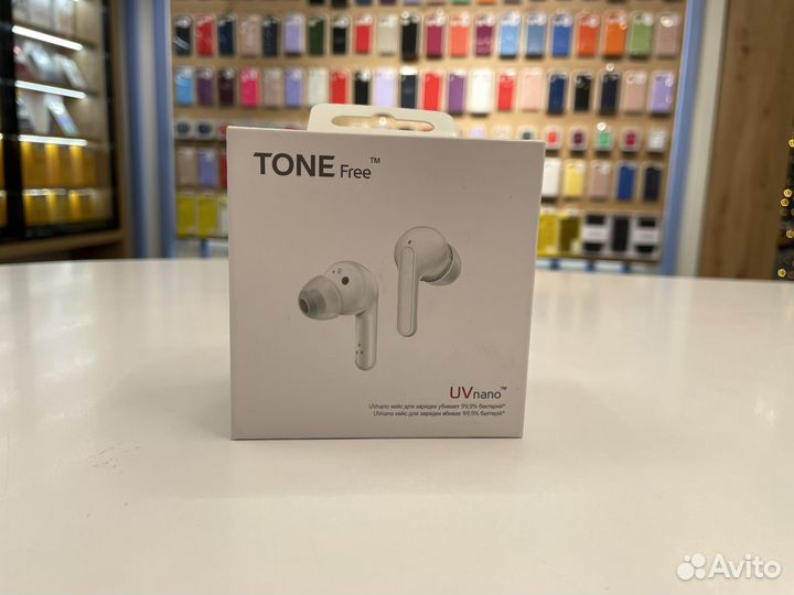 Беспроводные наушники LG Tone Free FN6 White