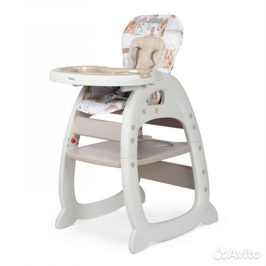 Стульчик для кормления 2 в1 Babyton City Beige