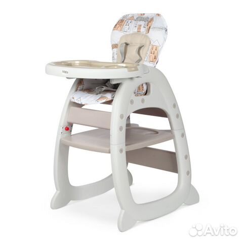 Стульчик для кормления 2 в1 Babyton City Beige