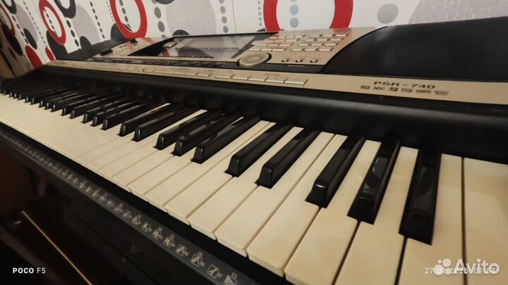 Синтезатор yamaha psr 740