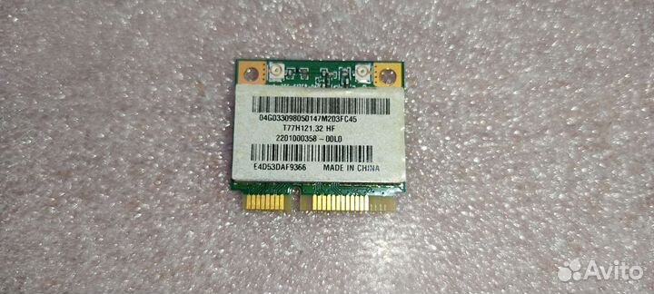 WiFi и Bluetooth модули для ноутбуков