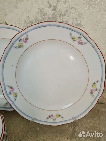 Старинные тарелки Братьев Корниловых