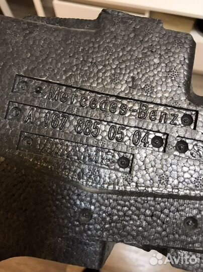 Абсорбер переднего бамперана Mercedes GLE V167 amg
