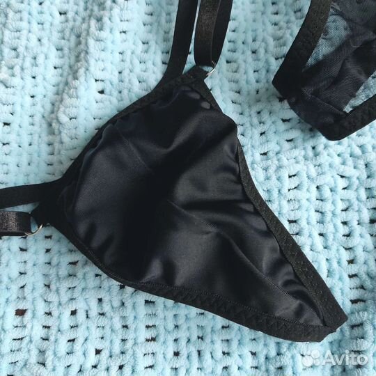 Мужские стринги из сетки