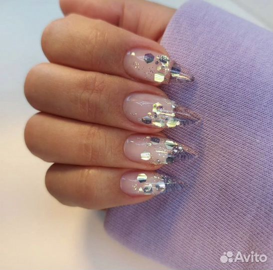 Наращивание ногтей,маникюр,покрытие ногтей