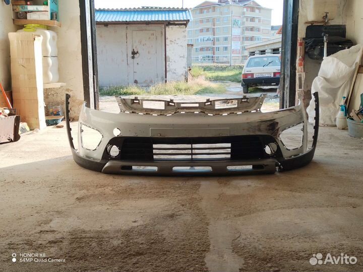 Бампер передний Kia rio X