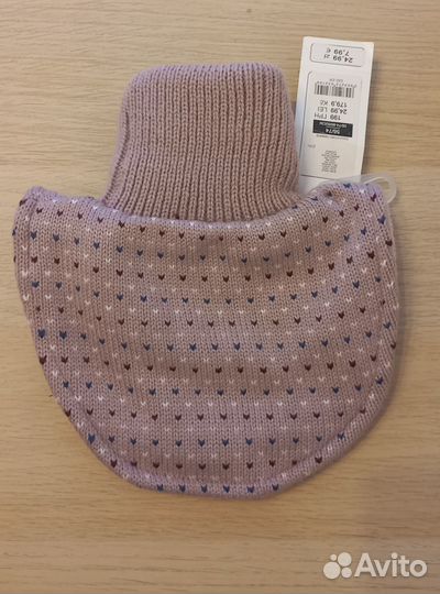 Манишка новая coolclub на новорожденного 56-74