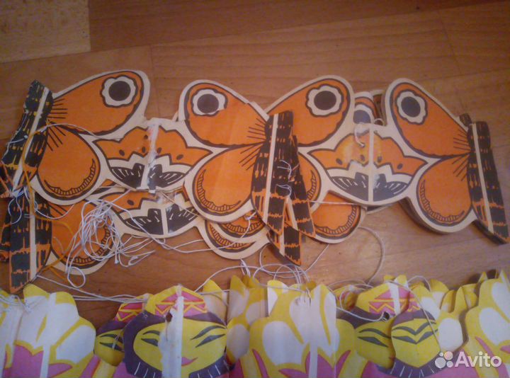 Бумажные герлянды СССР