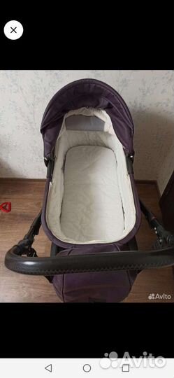 Детская коляска 2 в 1 из эко кожи