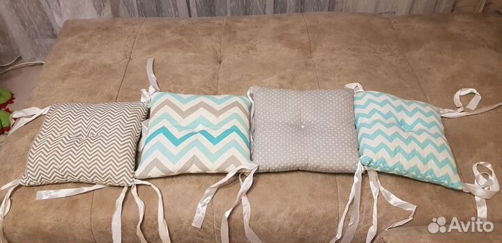 Подушки-бортики в детскую кроватку