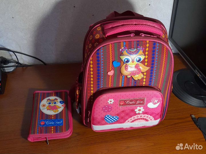 Рюкзак школьный для девочки новый ортопедический