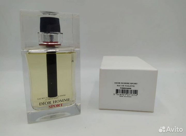 Dior homme sport парфюм тестер