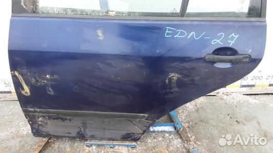 Дверь задняя левая volkswagen golf plus (EDN27FG01