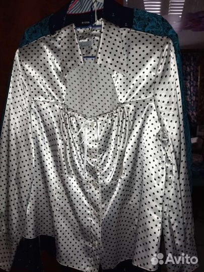 Блуза атласная