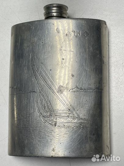 Фляжка Англия антиквариат