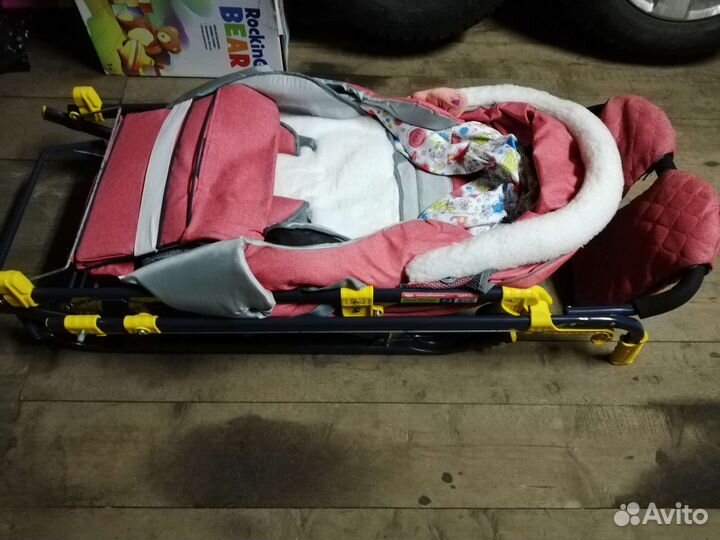 Санки-коляска