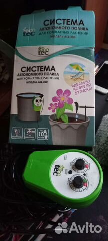 Система автономного полива для комнатных растений