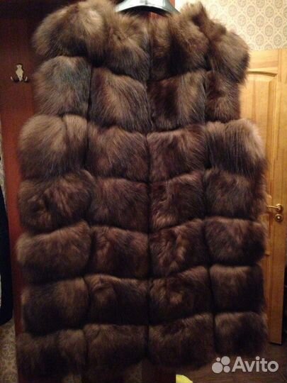 Жилет из песца