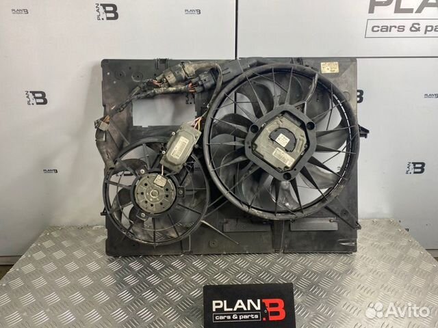 Мотор вентилятора охлаждения Porsche Cayenne 955