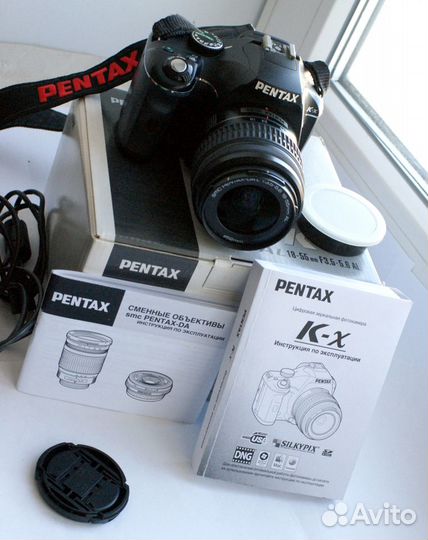 Зеркальная фотокамера Pentax K-x