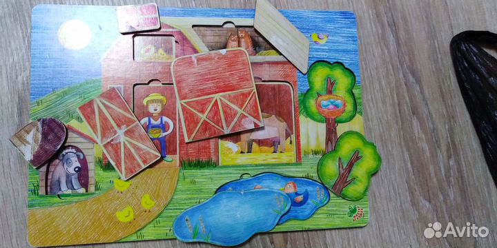 Развивающие деревянные игрушки