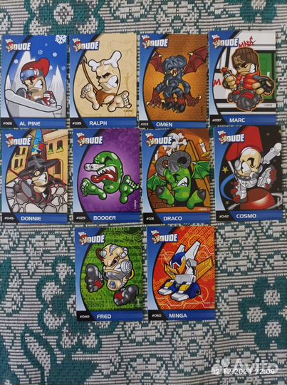 Карточки Tech Deck Dude