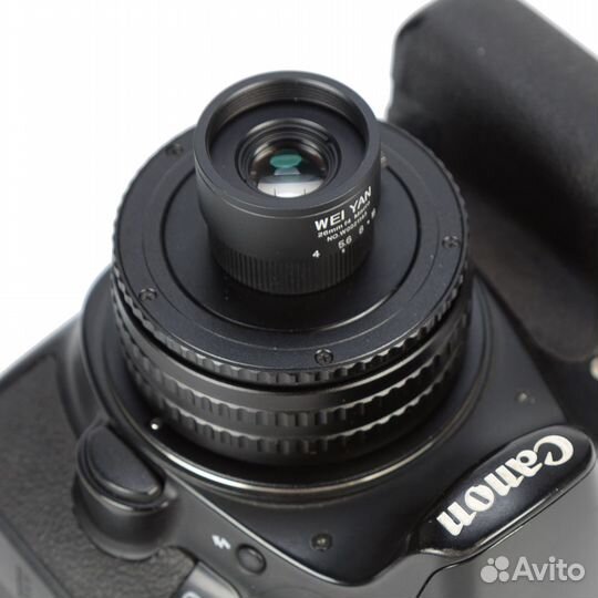 Объетив KuangRen 26mm F/4 macro для Canon EF