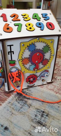 Бизиборд домик большой