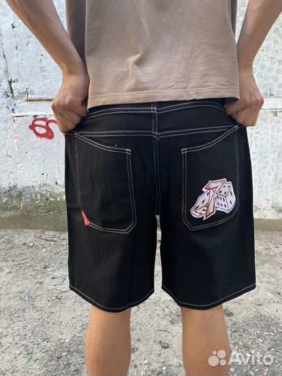 Шорты jnco вышивка